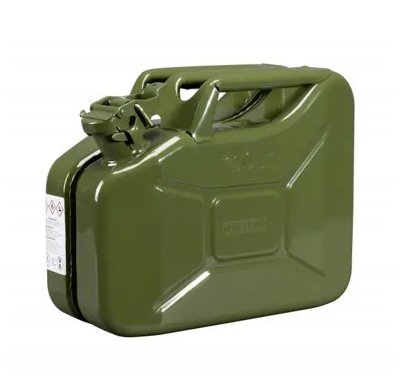 Pressol US 타입 10L 금속 연료통 TÜV 인증 그린