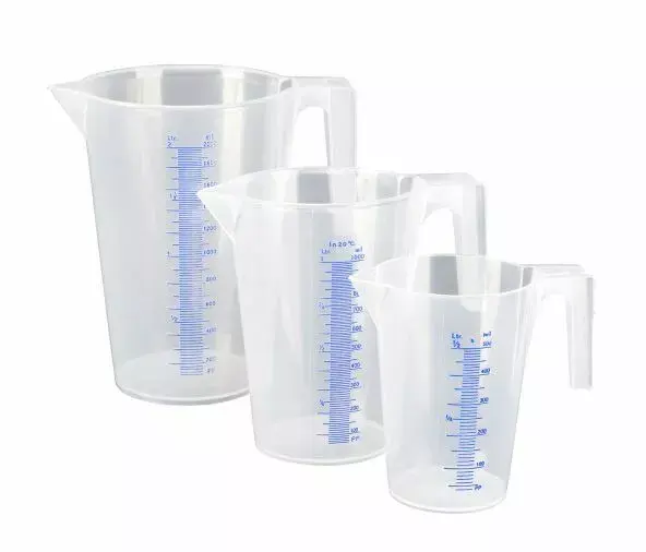 Комплект мерителни съдове PP 0,5-1-2L PRESSOL