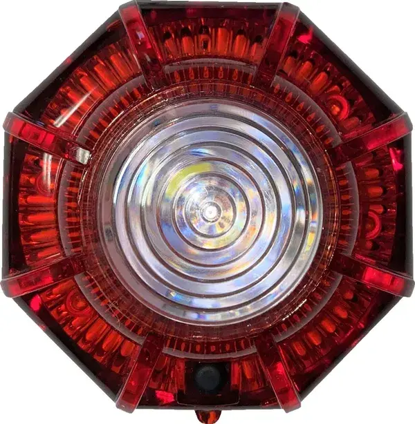 Lampe de sécurité LED type fusée routière Custom Dynamics