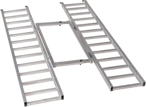 Satz Kunststoff verstellbare Dreifach-Faltrampe 42-52x76 Moose Offroad Four Wheel