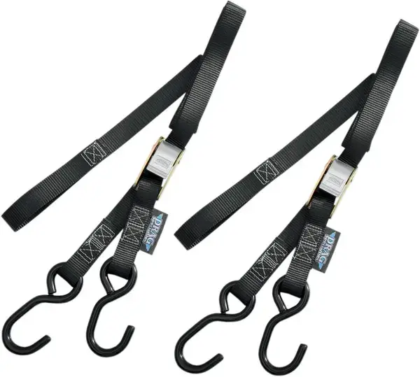 DRAG SPECIALTIES Standaard spanbanden 1" — Bagagedragers