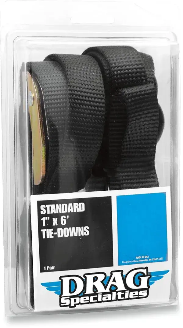 DRAG SPECIALTIES Standaard spanbanden 1" — zicht 2