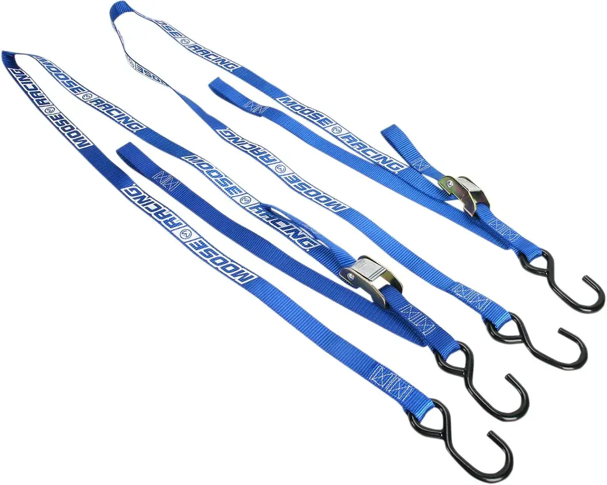 Spanngurt mit Softtie blau MOOSE OFFROAD HARD-PARTS