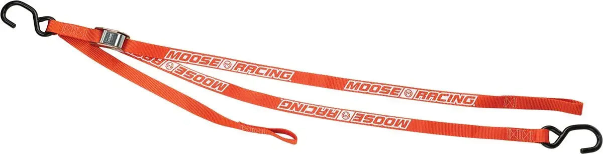 Attache orange Tie Down with Softtie Moose Offroad Hard-Parts