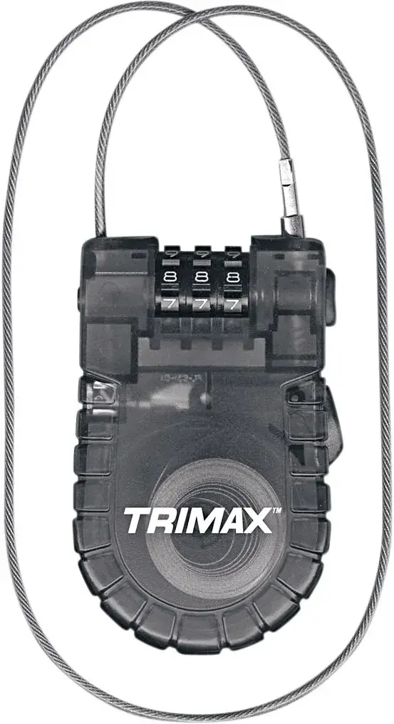 Antivol à câble rétractable à combinaison TRIMAX