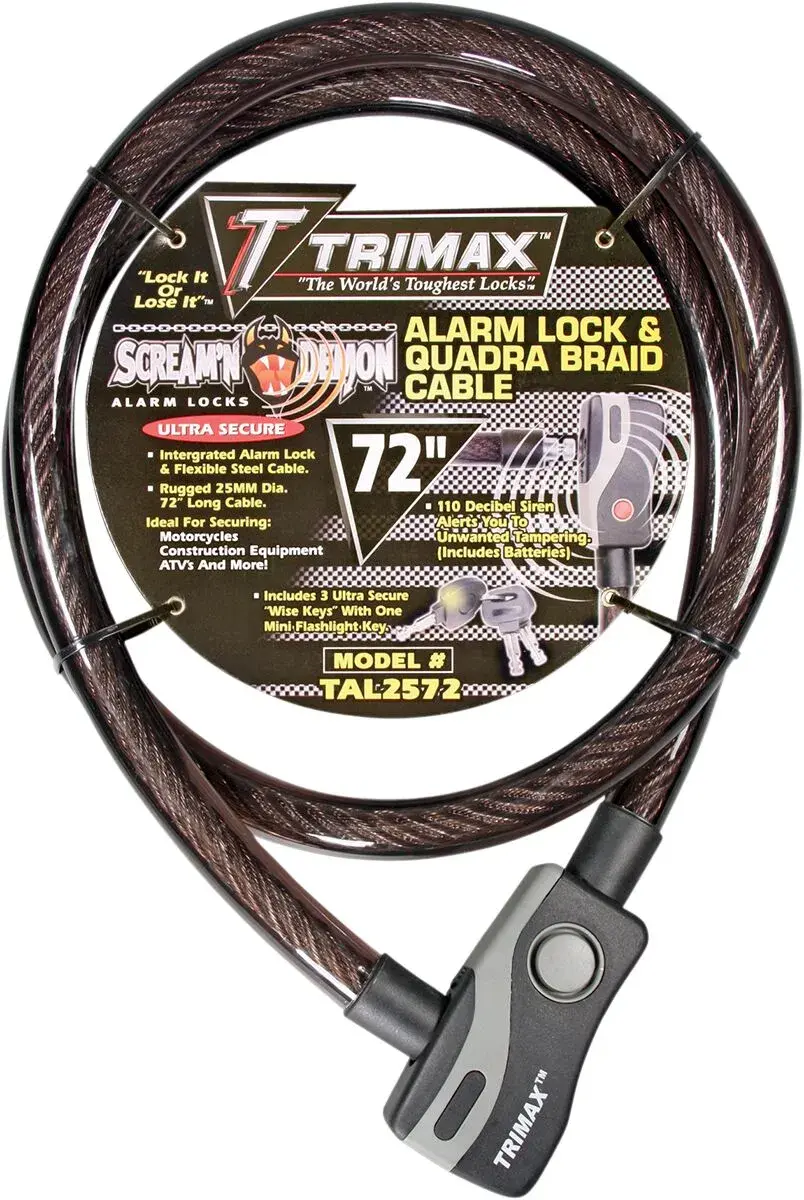 TRIMAX 带警报防盗钢缆