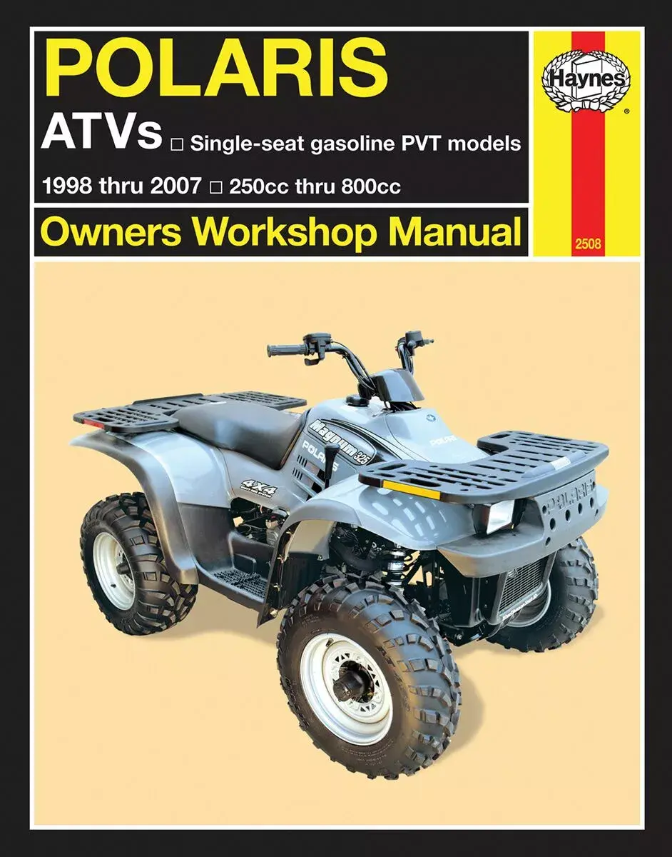 Haynes Polaris ATV کی دیکھ بھال کی ہدایت نامہ