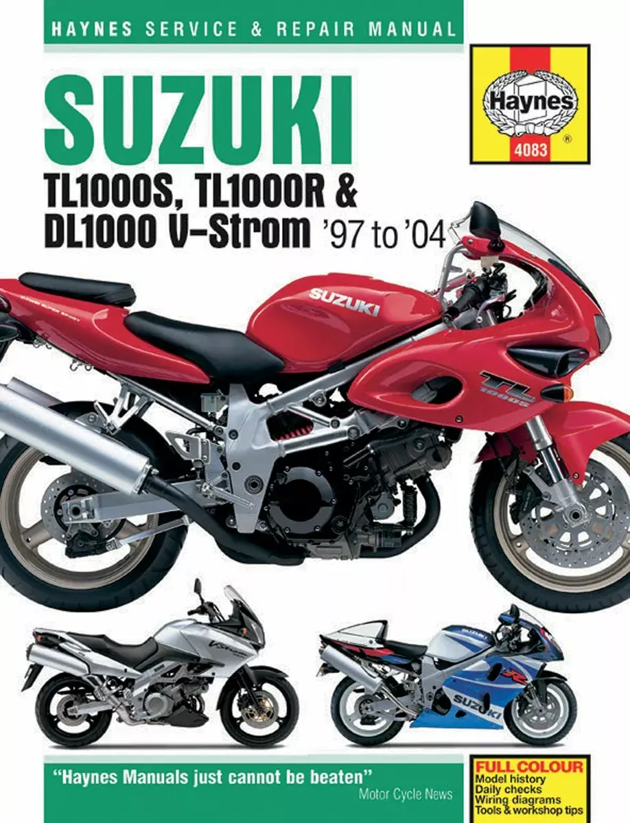 Руководство по ремонту Haynes TL1000