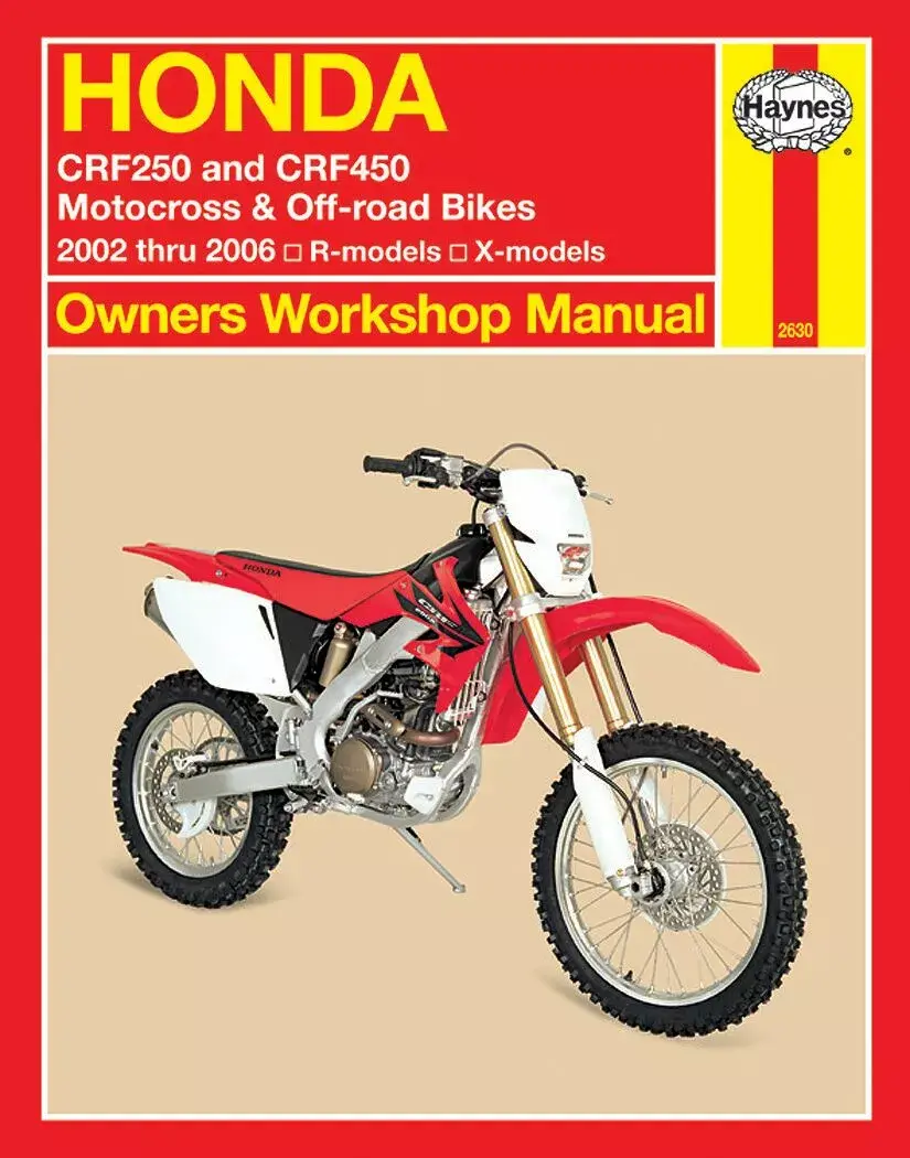 کتابچہ CRF250/450 Haynes