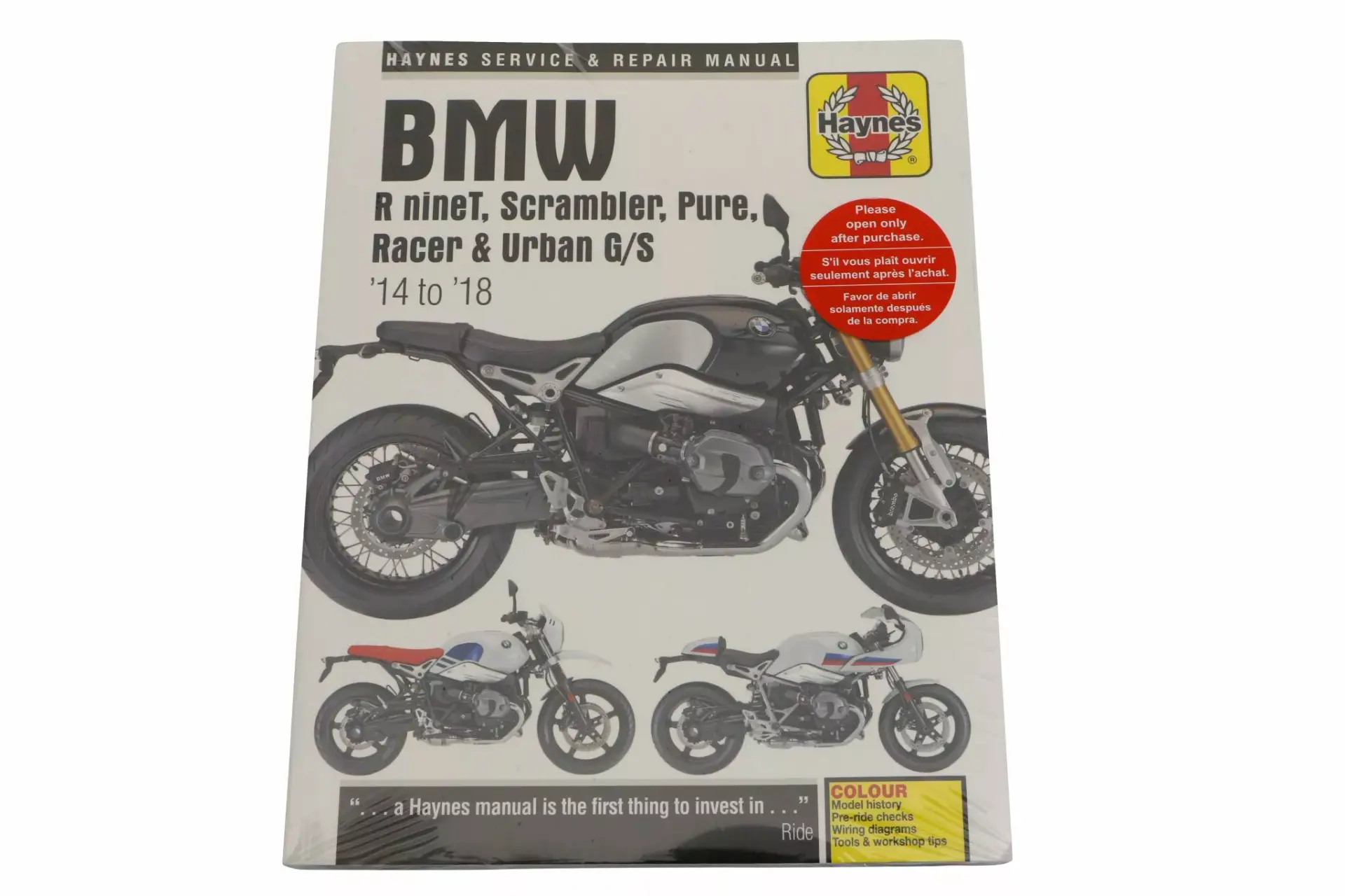 Casque Haynes BMW R nineT 14-17