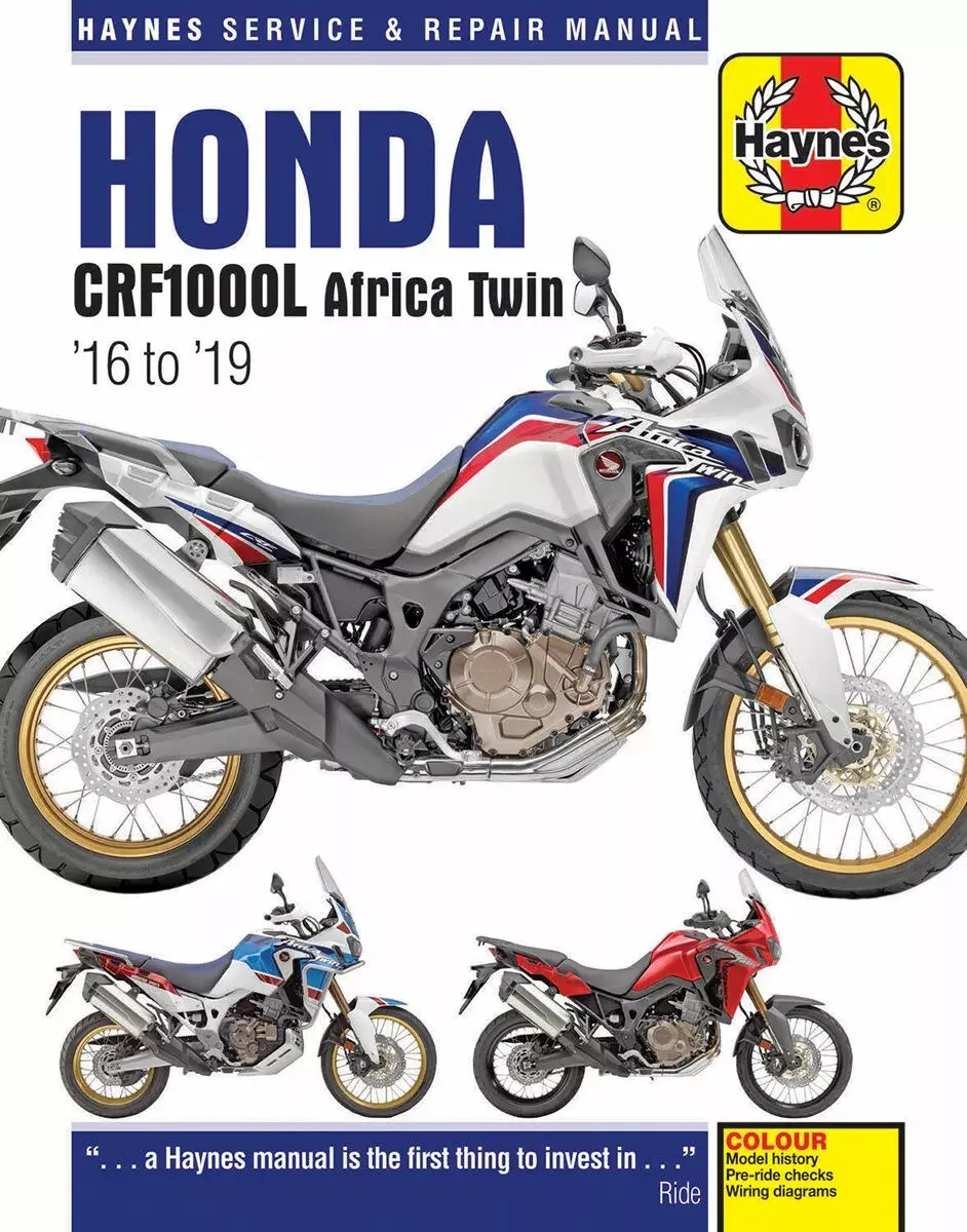 Haynes Honda CRF1000 Africa Twin 정비 매뉴얼