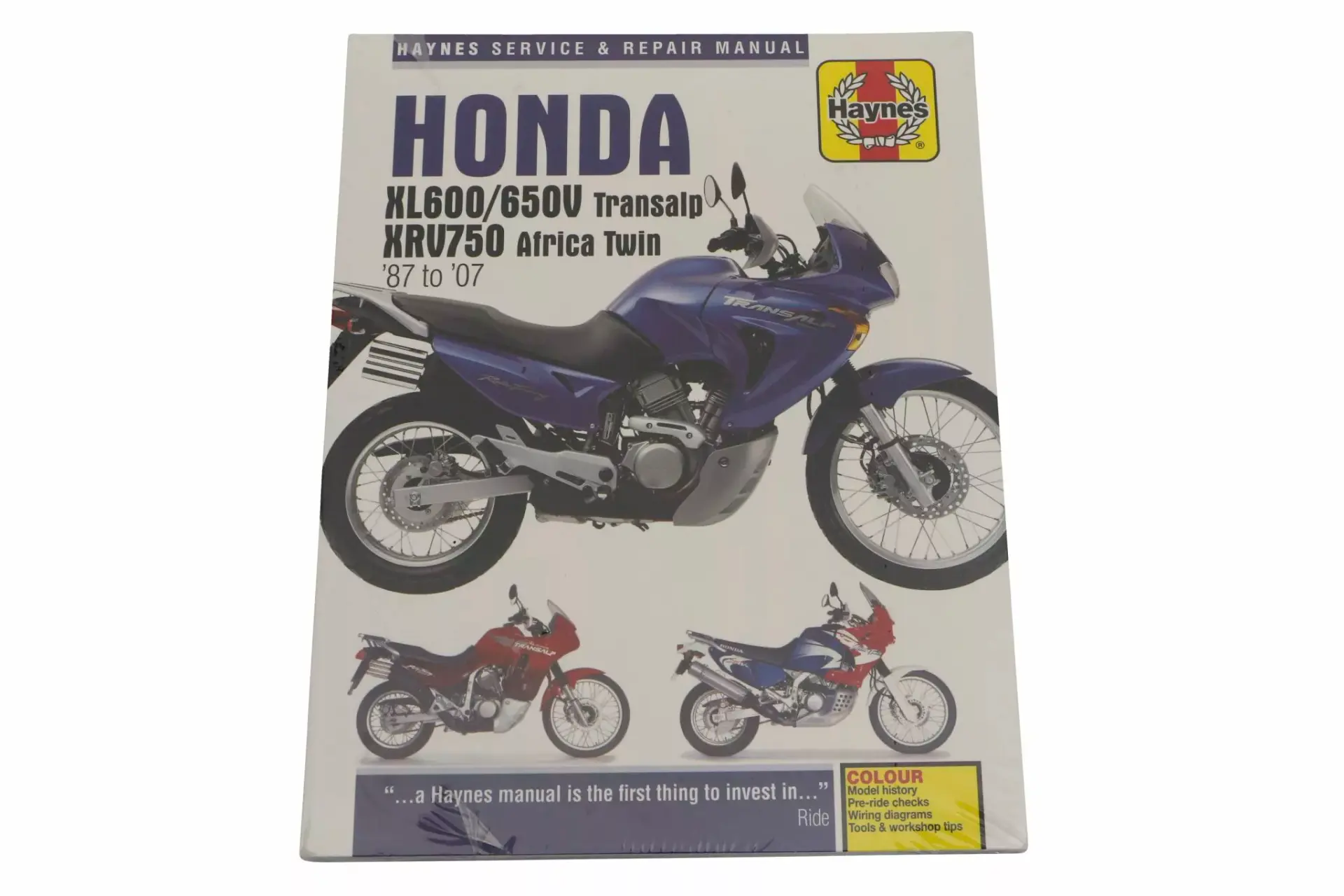كتاب ورشة عمل هاينز لهوندا XL600/650 V و XRV750