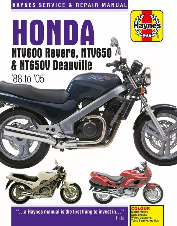 Ръководство за сервиз Haynes Honda NTV600/650