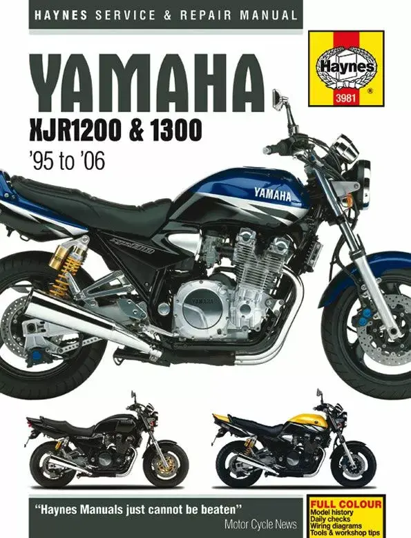 헤인즈 야마하 XJR1200/1300 서비스 매뉴얼