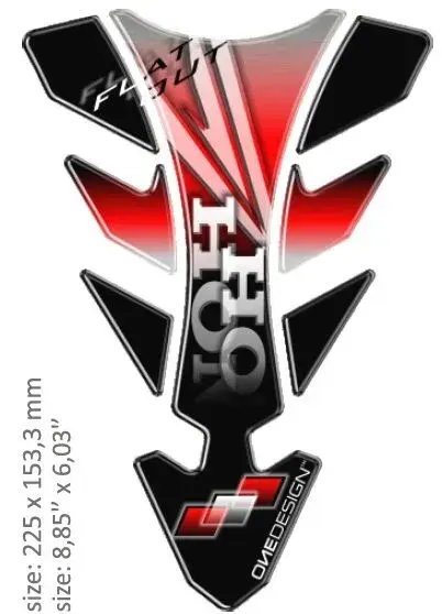 Защита бензобака из смолы ONEDESIGN