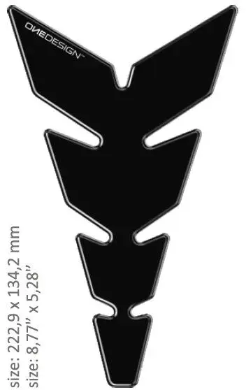 Tankschutz aus weichfühlendem Harz ONEDESIGN