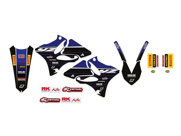 Graphic W/S CVR yam 21 — BLACKBIRD RACING, Decoratie & stickers