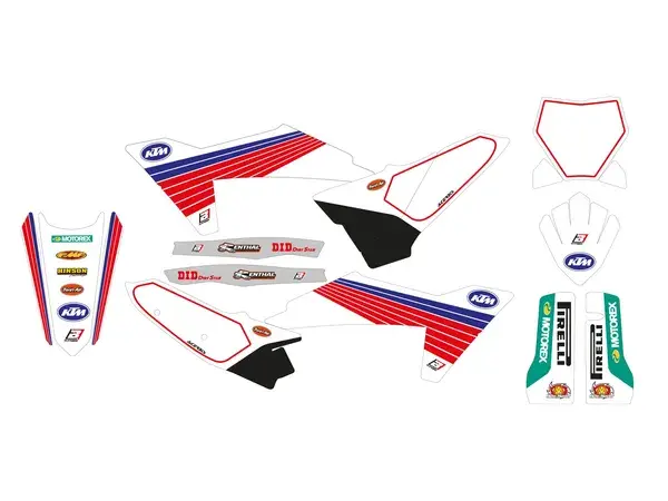 Kit décoration rétro Blackbird Racing