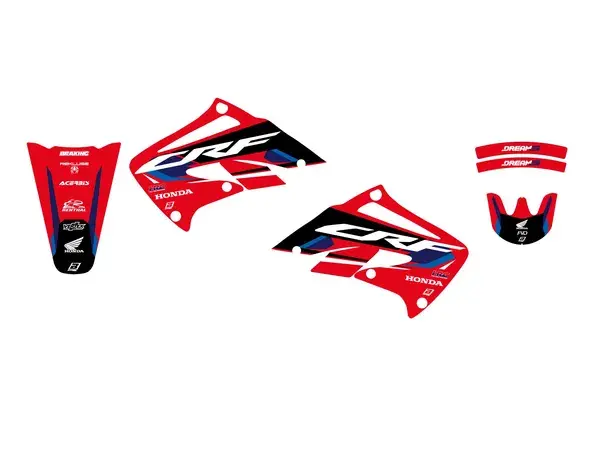 Graphic Dream 5 CRF450 02 Blackbird Racing Plastik Kit