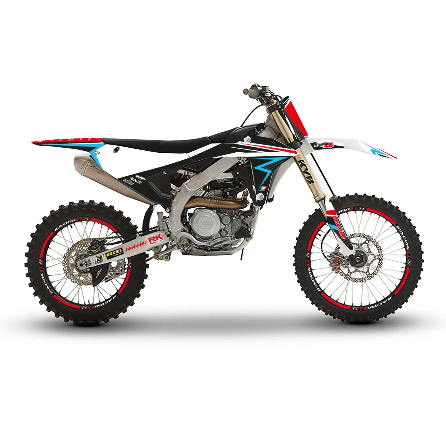 Σετ αυτοκόλλητων Dream 5 Blackbird Racing