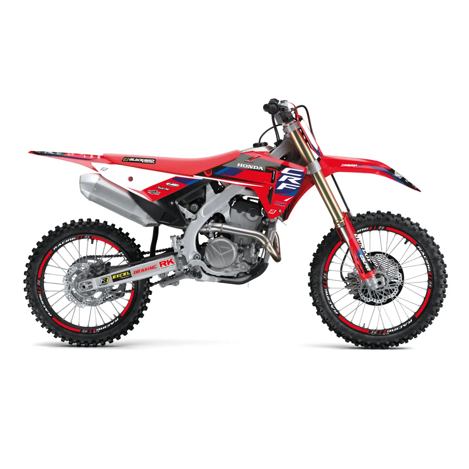 Sada samolepek Dream 5 Chrome BLACKBIRD RACING
