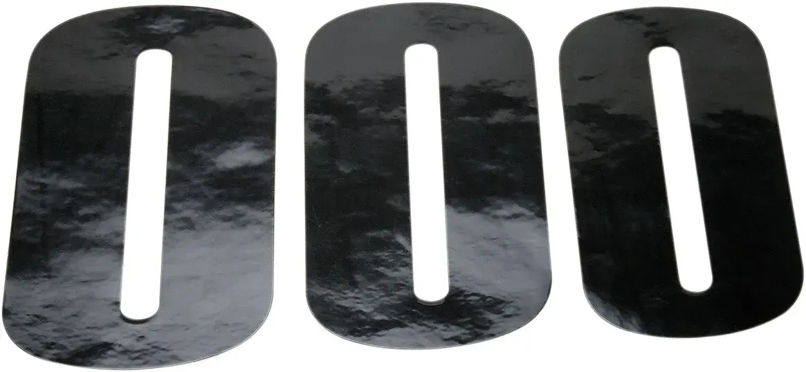 Tankaufkleber Moose Offroad Hard-Parts Number Moose #0 6 Black