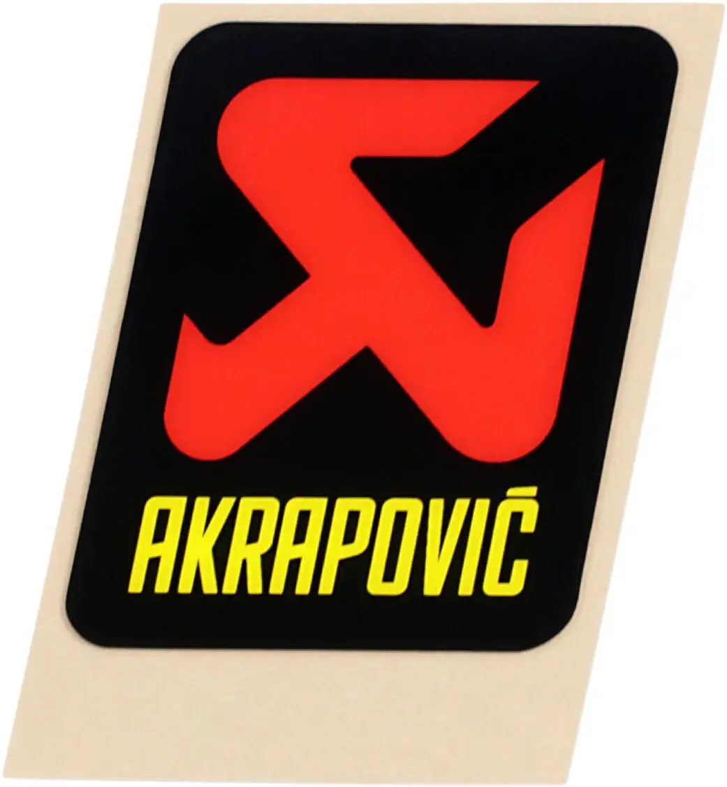 Akrapovic sticker groen 60
