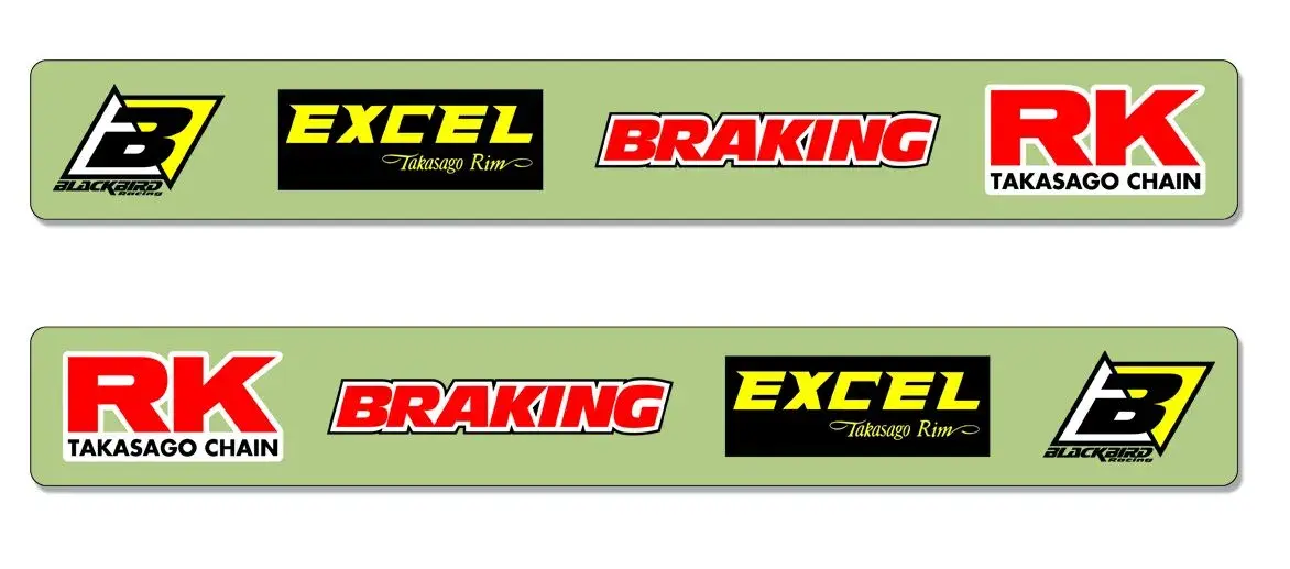 Vaihteenvaihtajan suojus Swingarm STK RM Blackbird Racing