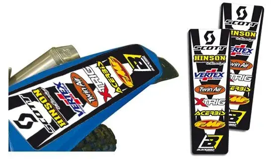 Blackbird Racing Sponsor Fender Sticker