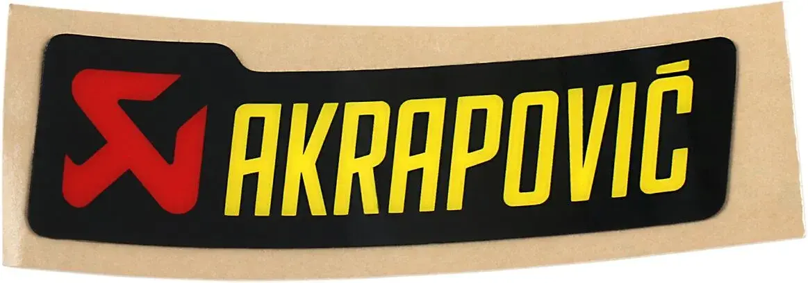 Akrapovic 90x26,5 Sticker