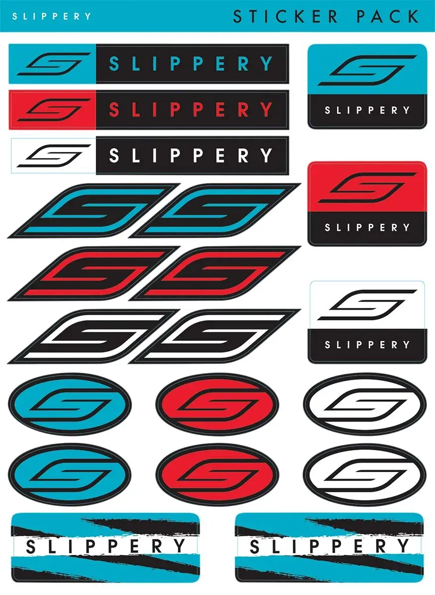 ステッカーシート SLIPPERY — デコレーション＆ステッカー