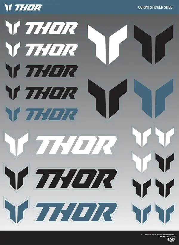 Folha de decals Thor Corpo