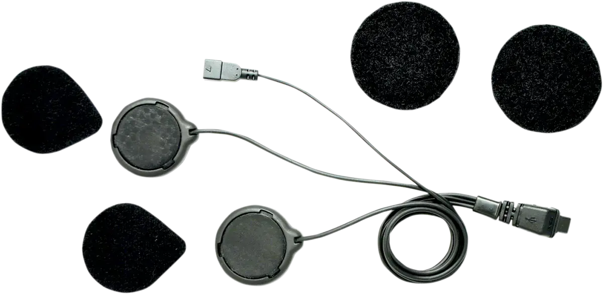 Oorluidsprekers en microfoons voor Sena Intercom helm — zicht 2