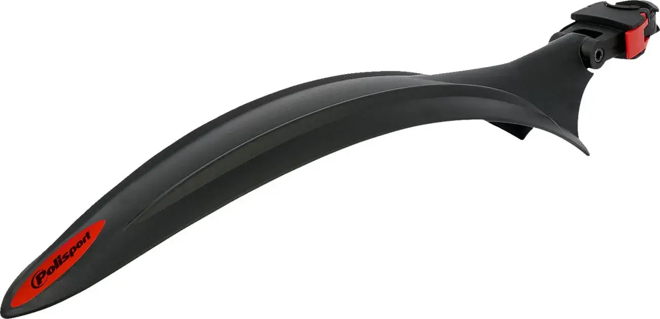 Garde boue VTT ar 26''-27.5"-29" Polisport cross country evo noir (sur tige de selle) diam fixation de 24 a 36MM (vendu a l unite)