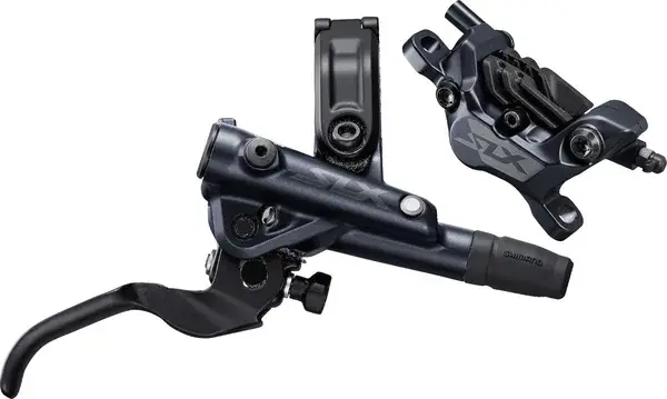 Frein a disque VTT hydraulique Shimano SLX M7120 arriere noir durite systeme 4 pistons 1700MM (sans disque)