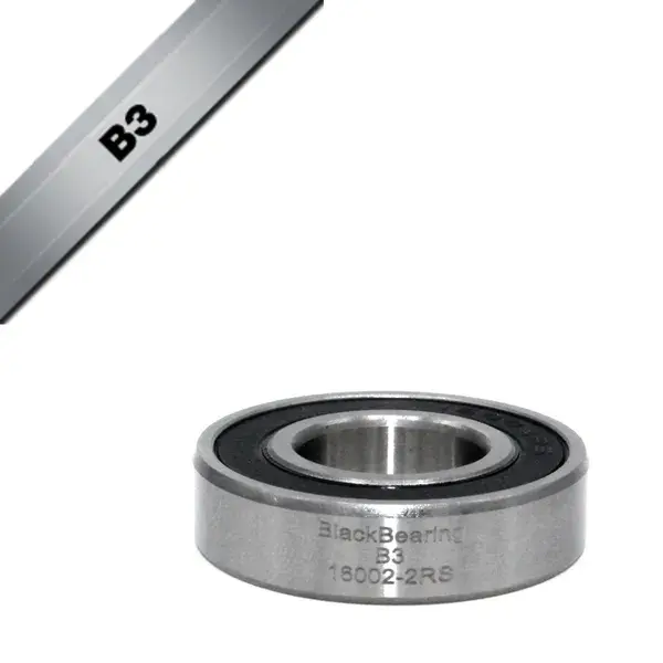 Black Bearing B3 Lager 15x32-8mm (16002-2RS) — Ansicht 2