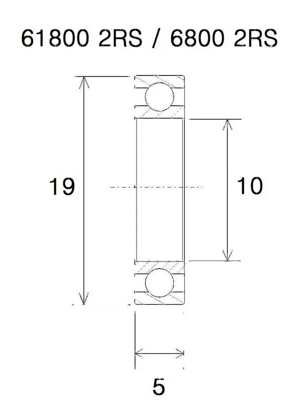 Ložisko Max Black Bearing