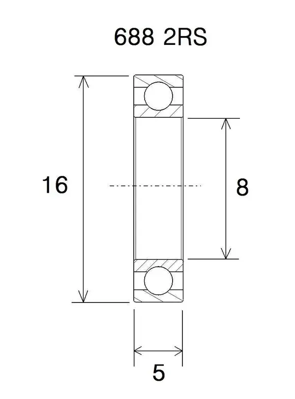 Rolamento Max Black Bearing