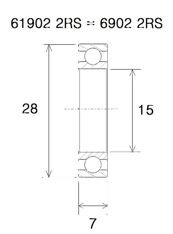 Roulement Max Black Bearing