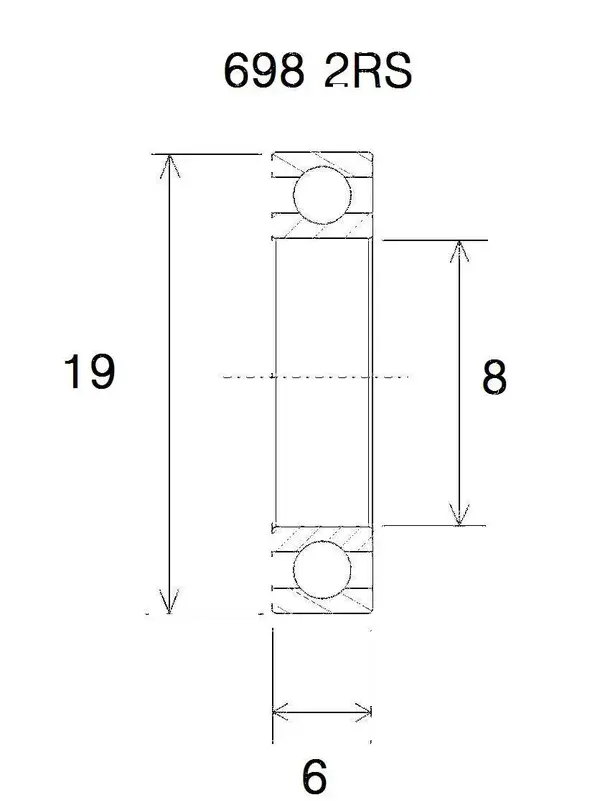 Ložisko Max Black Bearing