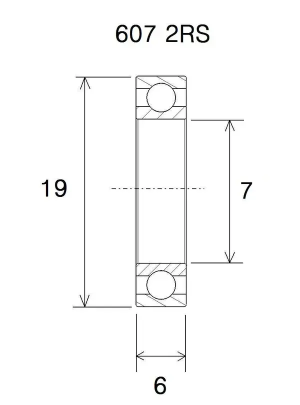 B5 Black Bearing 轴承