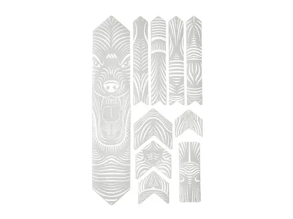 Wolf 全山地风格 加强型车架保护贴