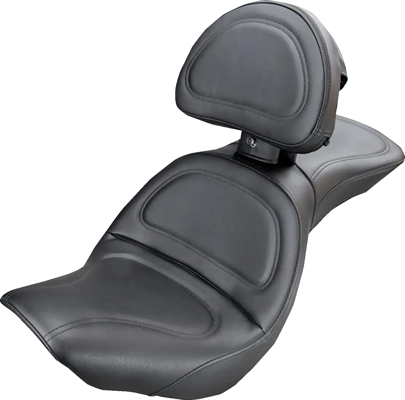 SADDLEMEN ST Explorer Seat W/BK FXDWG Motorcykelsæde