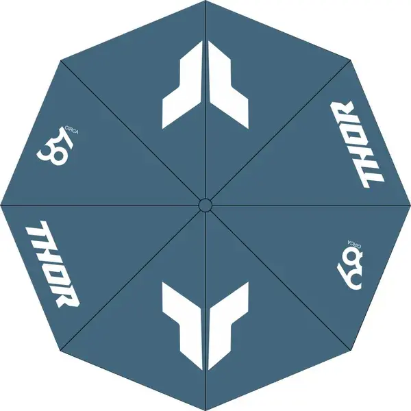Parapluie Thor bleu acier