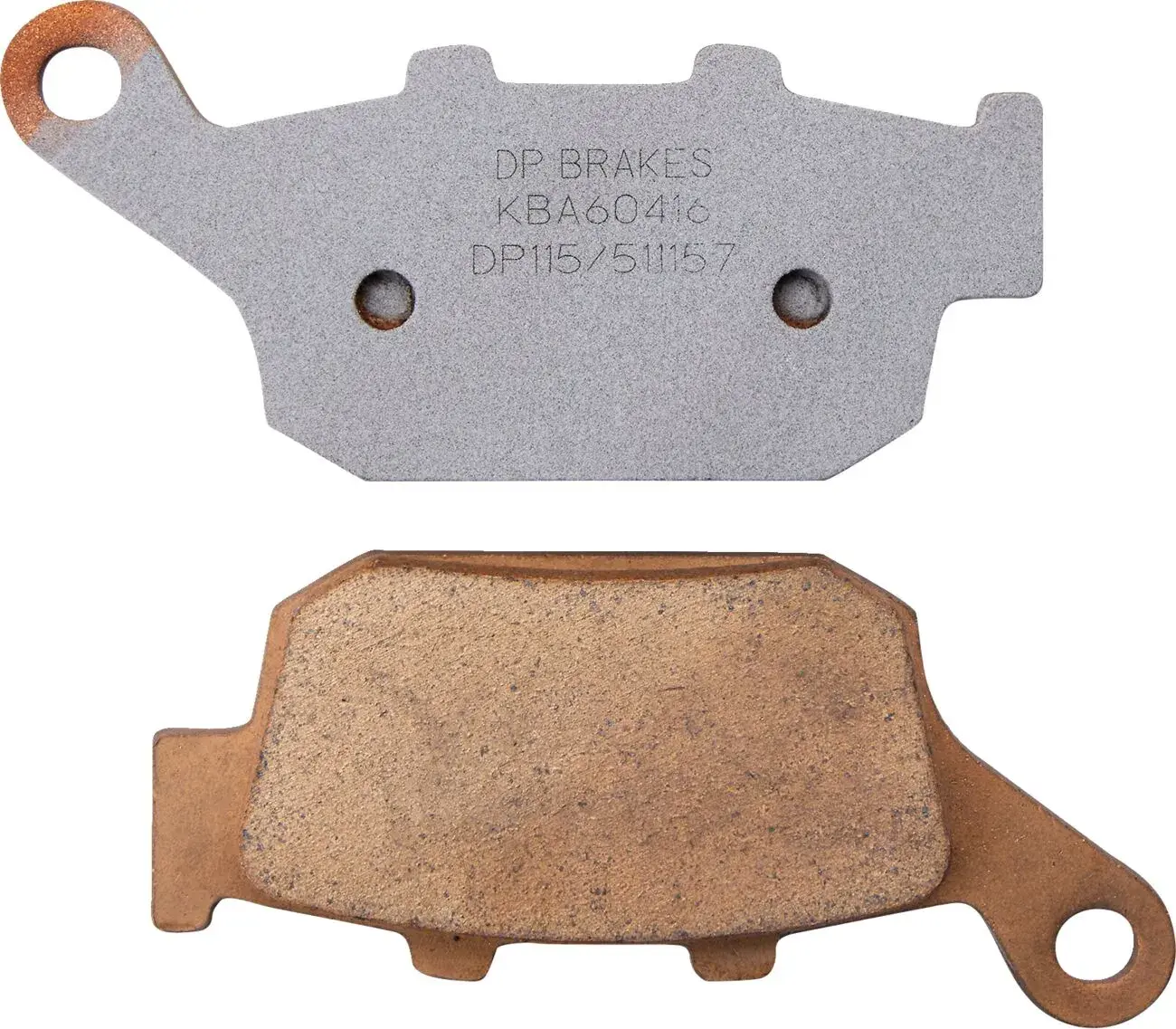 Задни спирачни накладки DP BRAKES Bue/Hon