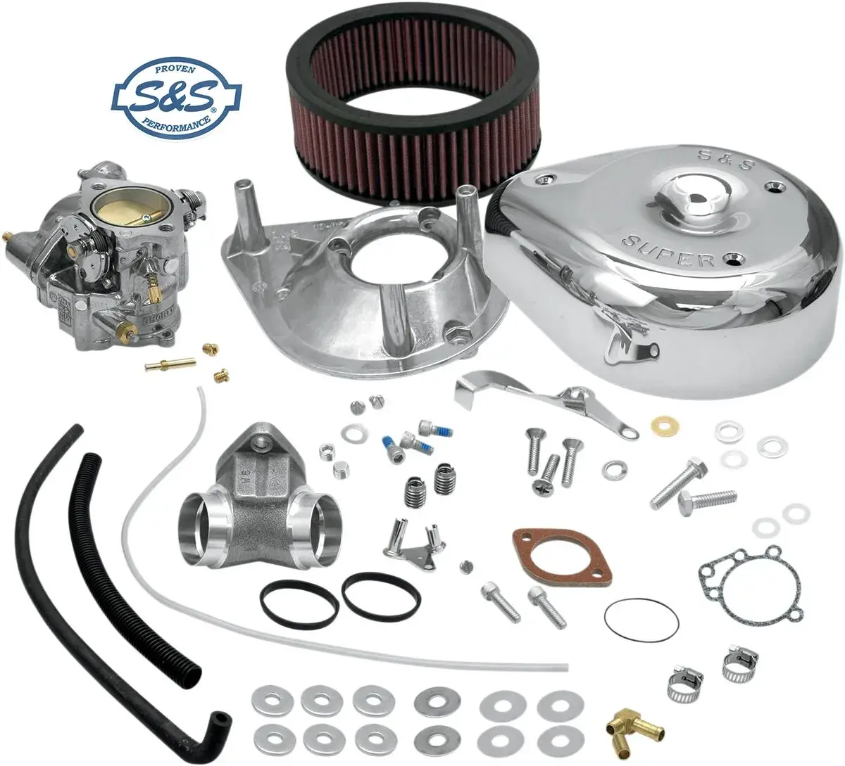 Super E Vergaser-Set mit Ansaugstutzen S&S CYCLE
