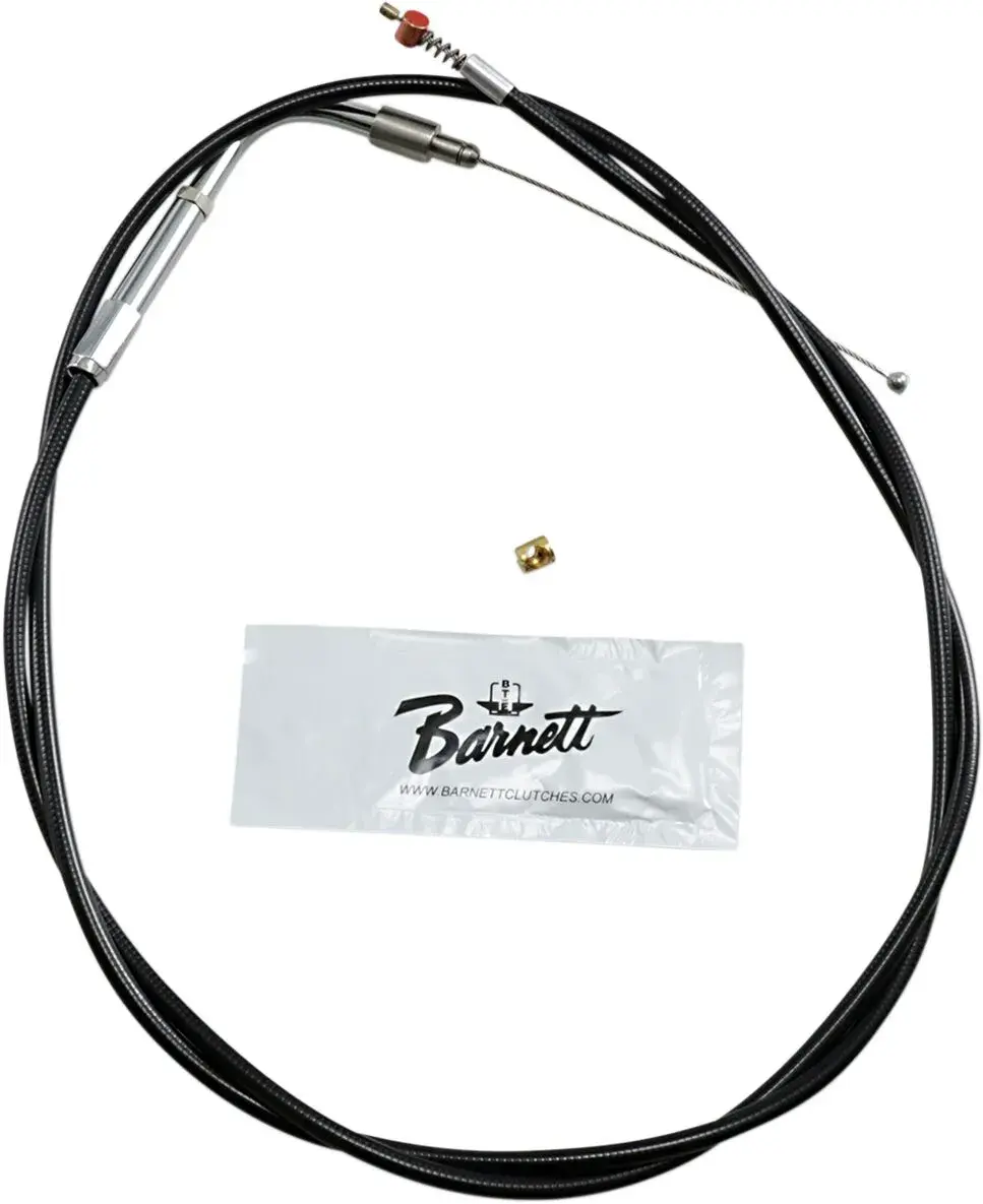 Cable de acelerador/de ralentí Barnett vinilo negro