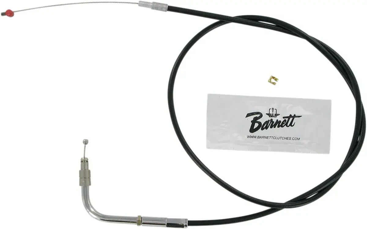 Câble d'accélérateur/de ralenti en vinyle noir BARNETT