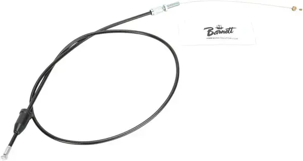 Gaspedal/tomgangskabel BARNETT sort vinyl