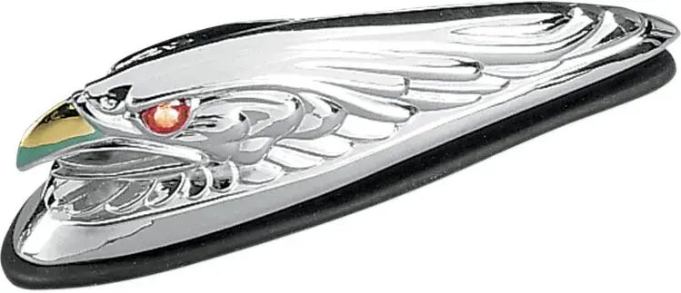 Ornement de garde-boue avant design tête d'aigle DRAG SPECIALTIES